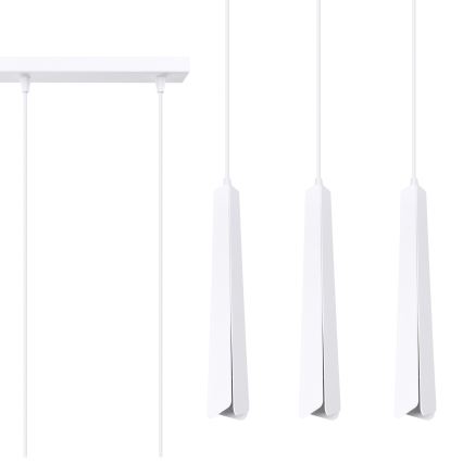 Chandelier on a string PRYSM 3xG9/8W/230V white
