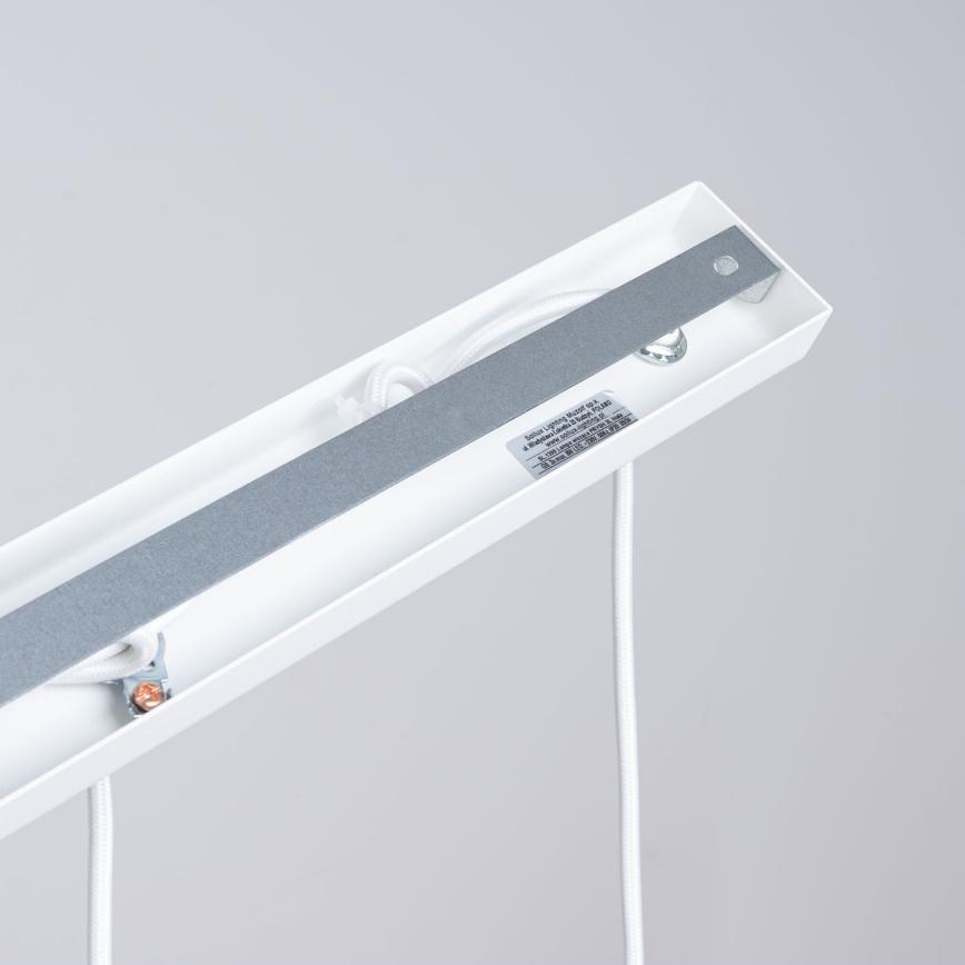 Chandelier on a string PRYSM 3xG9/8W/230V white