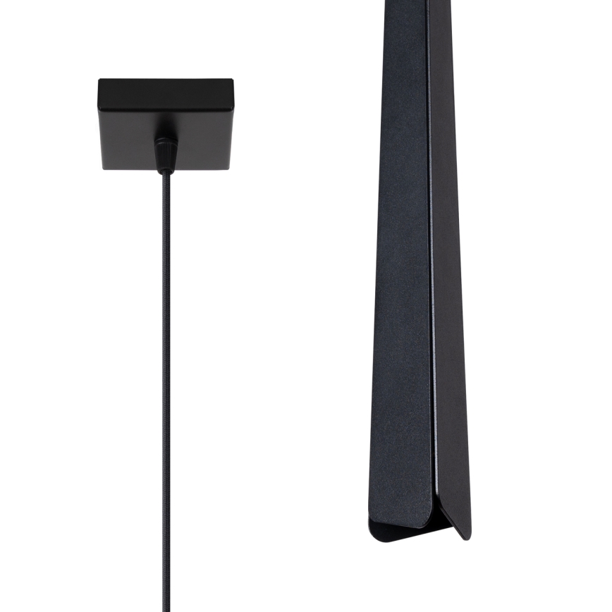 Chandelier on a string PRYSM 1xG9/8W/230V black