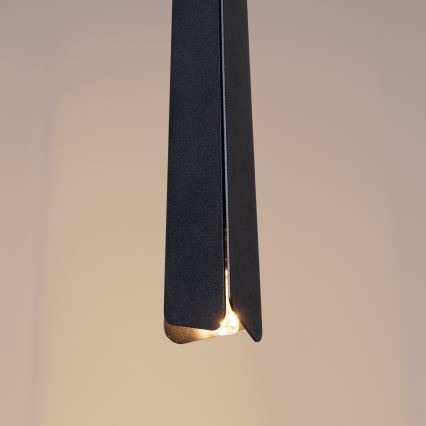 Chandelier on a string PRYSM 1xG9/8W/230V black