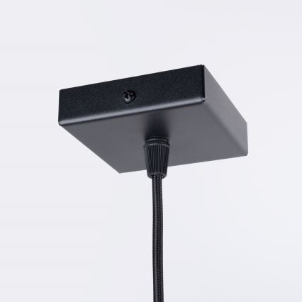 Chandelier on a string PRYSM 1xG9/8W/230V black