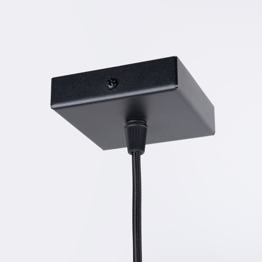 Chandelier on a string PRYSM 1xG9/8W/230V black