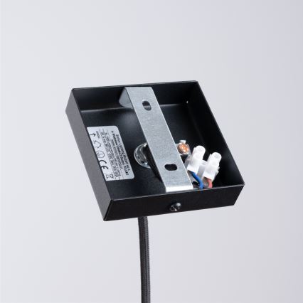 Chandelier on a string PRYSM 1xG9/8W/230V black