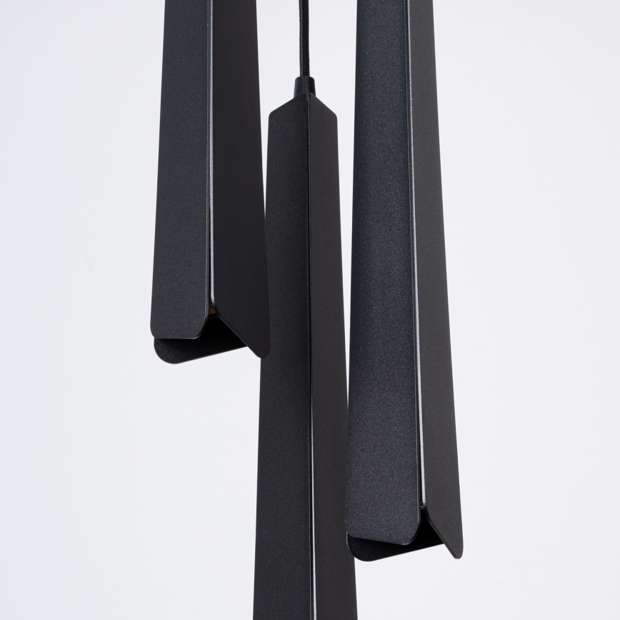 Chandelier on a string PRYSM 3xG9/8W/230V black