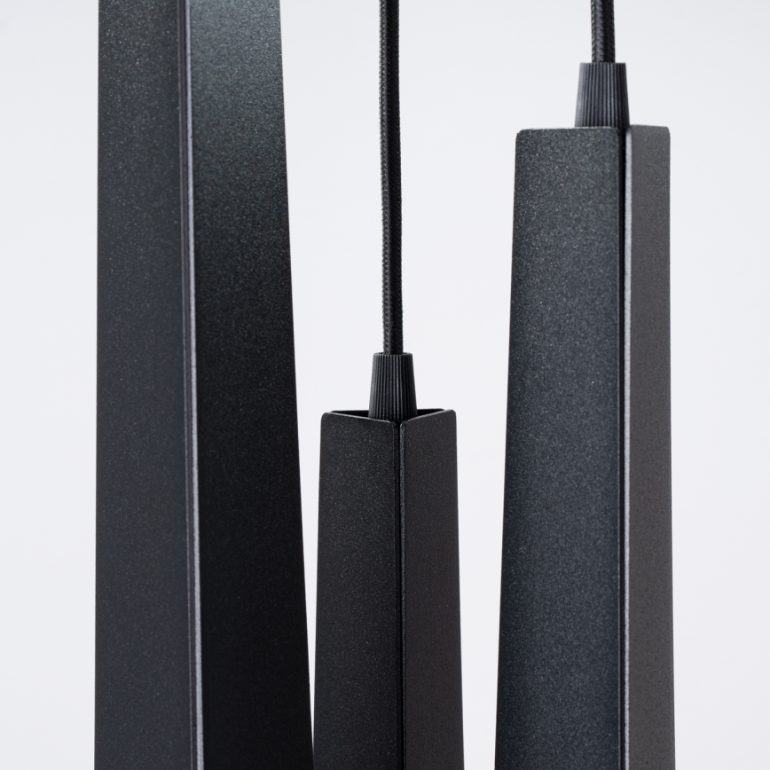 Chandelier on a string PRYSM 3xG9/8W/230V black