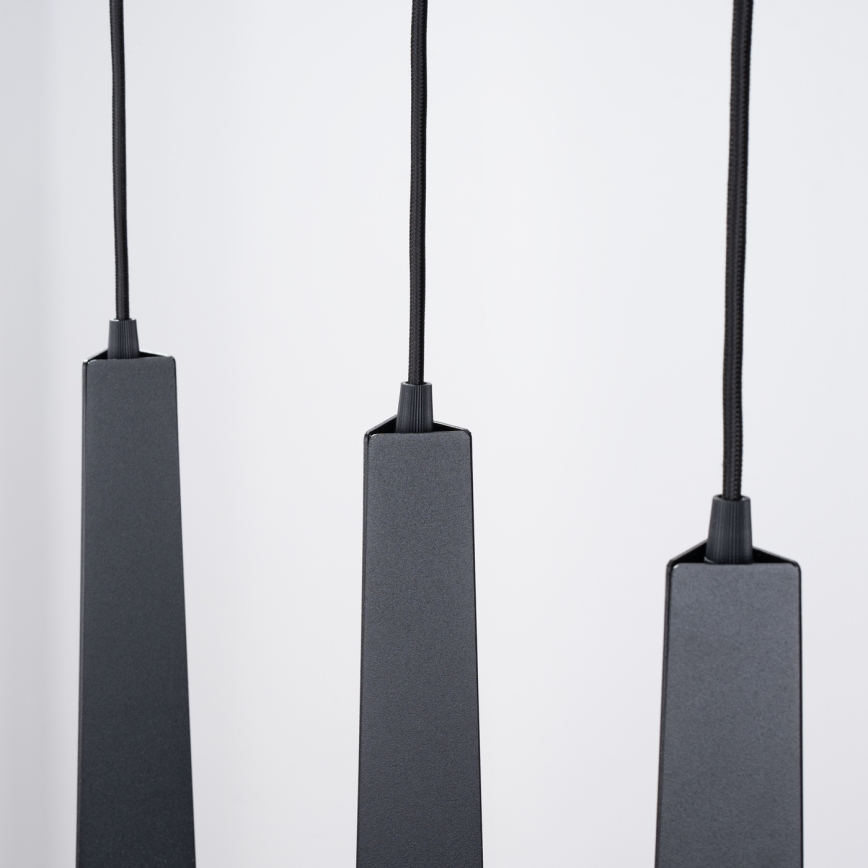 Chandelier on a string PRYSM 3xG9/8W/230V black