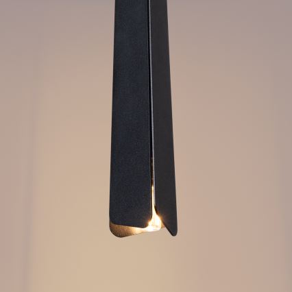 Chandelier on a string PRYSM 3xG9/8W/230V black