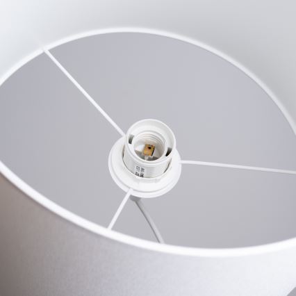 Chandelier on a string NOVA 1xE27/15W/230V d. 30 cm white