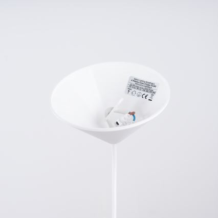 Chandelier on a string NOVA 1xE27/15W/230V d. 30 cm white