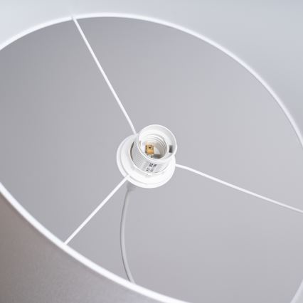 Chandelier on a string NOVA 1xE27/15W/230V d. 40 cm white