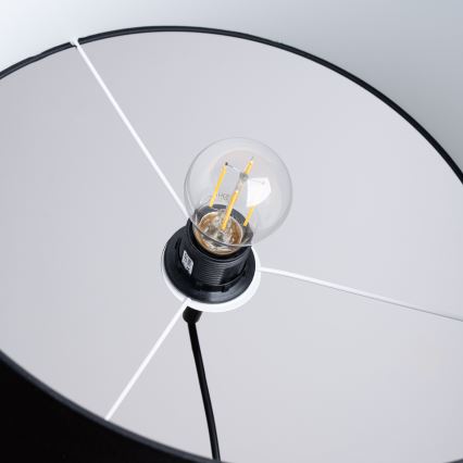 Chandelier on a string NOVA 1xE27/15W/230V d. 40 cm black