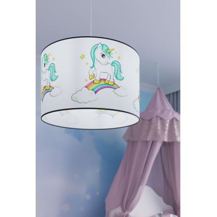 Children's chandelier on a string UNICORN 1xE27/15W/230V d. 30 cm unicorn