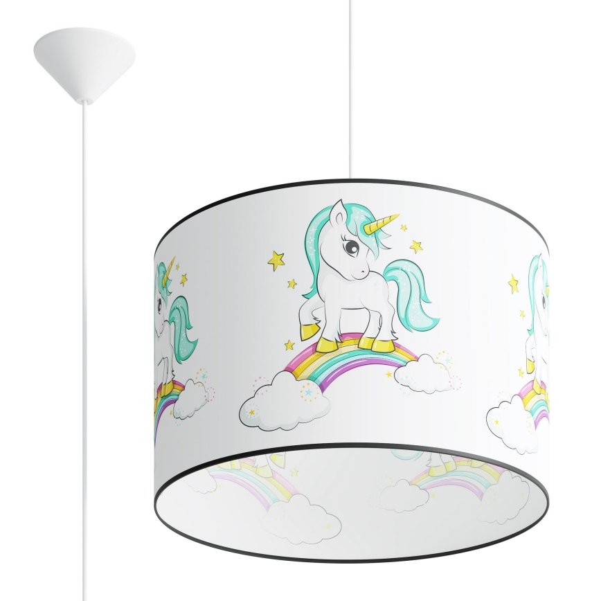 Children's chandelier on a string UNICORN 1xE27/15W/230V d. 40 cm unicorn