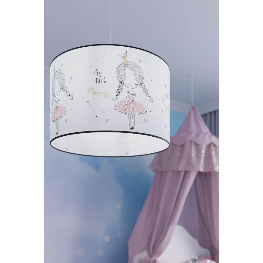 Children's chandelier on a string PRINCESS 1xE27/15W/230V d. 40 cm princess