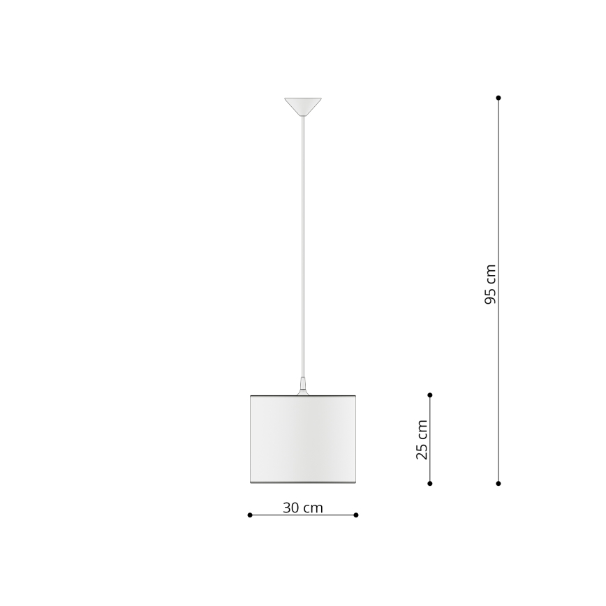 Children's chandelier on a string CAT 1xE27/15W/230V d. 30 cm cat