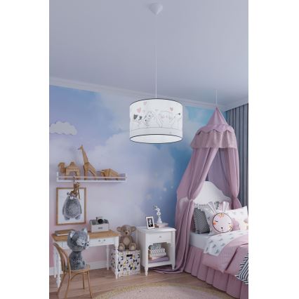 Children's chandelier on a string CAT 1xE27/15W/230V d. 40 cm cat