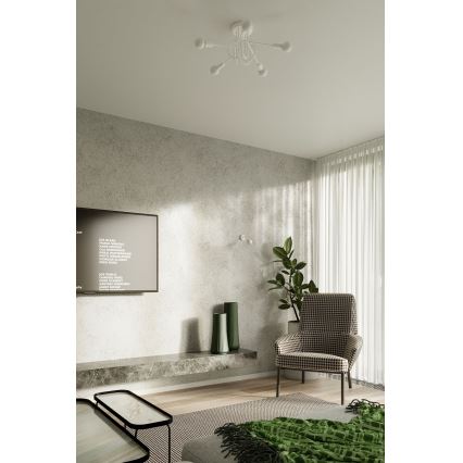 Wall lamp LOOP 1xE27/15W/230V white