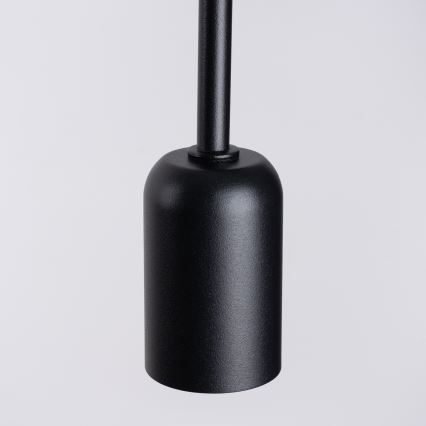Wall lamp LOOP 1xE27/15W/230V black