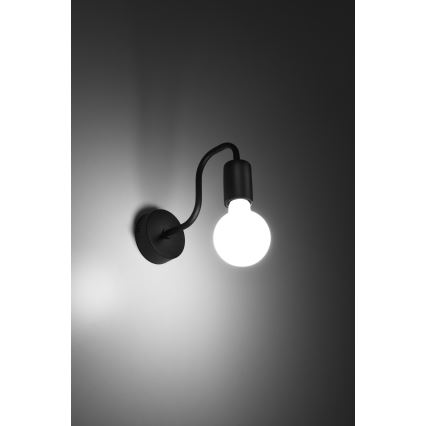 Wall lamp VECTOR 1xE27/15W/230V black