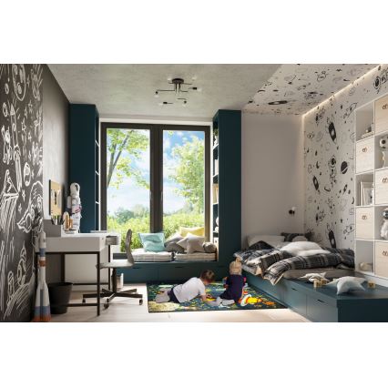 Wall lamp VECTOR 1xE27/15W/230V black