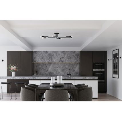 Wall lamp VECTOR 1xE27/15W/230V black