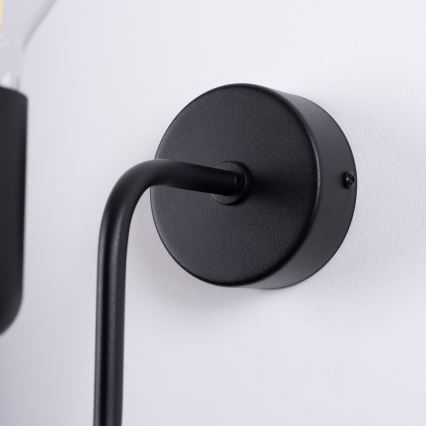 Wall lamp VECTOR 1xE27/15W/230V black