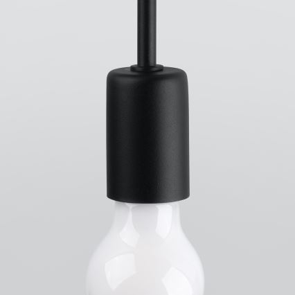 Wall lamp LEVAR 1xE27/15W/230V black