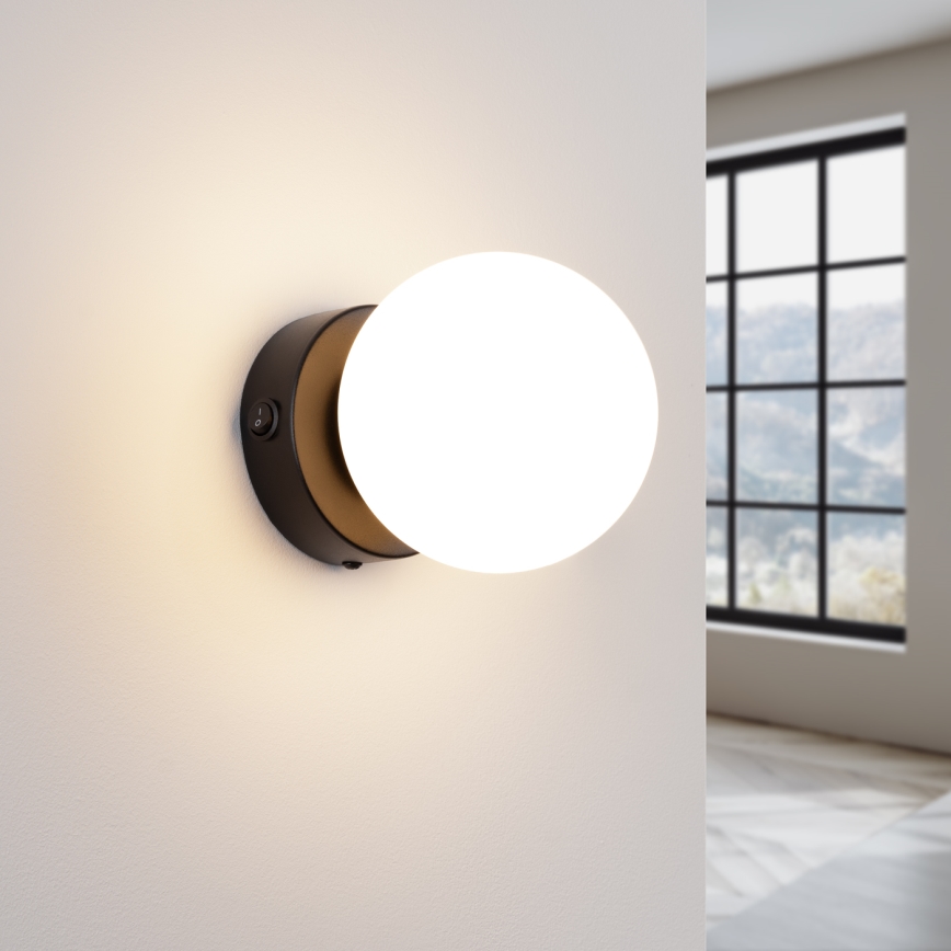 Wall light YOLI 1xG9/8W/230V black