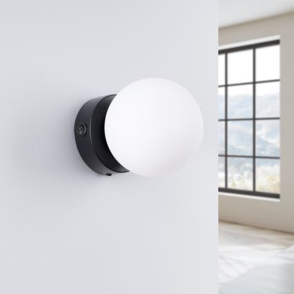 Wall light YOLI 1xG9/8W/230V black