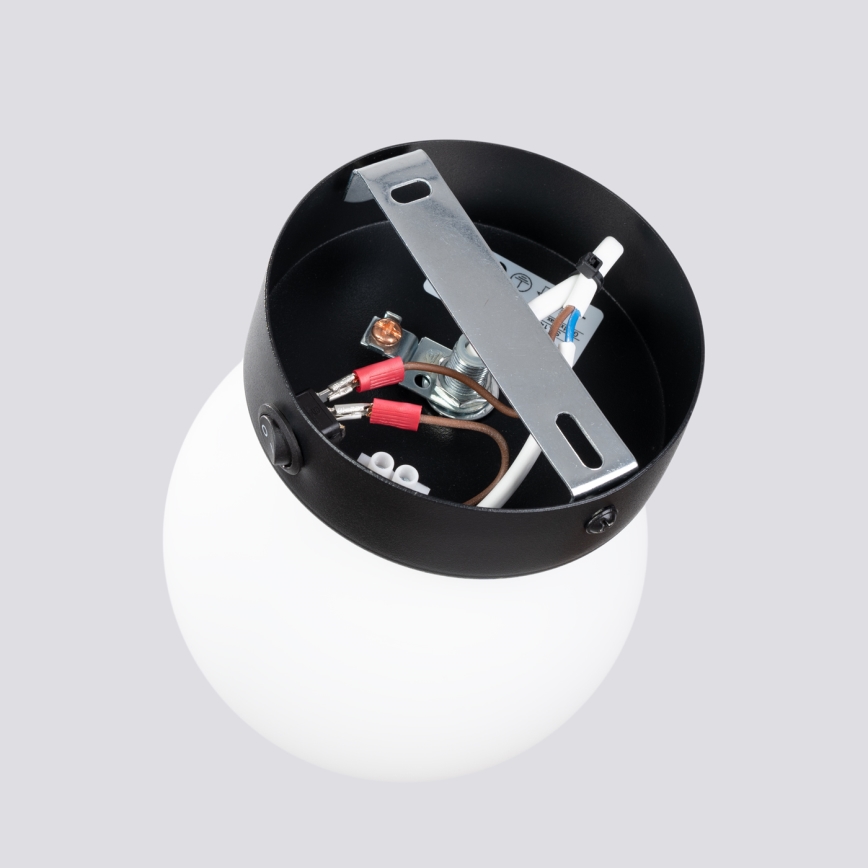Wall light YOLI 1xG9/8W/230V black
