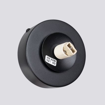 Wall light YOLI 1xG9/8W/230V black