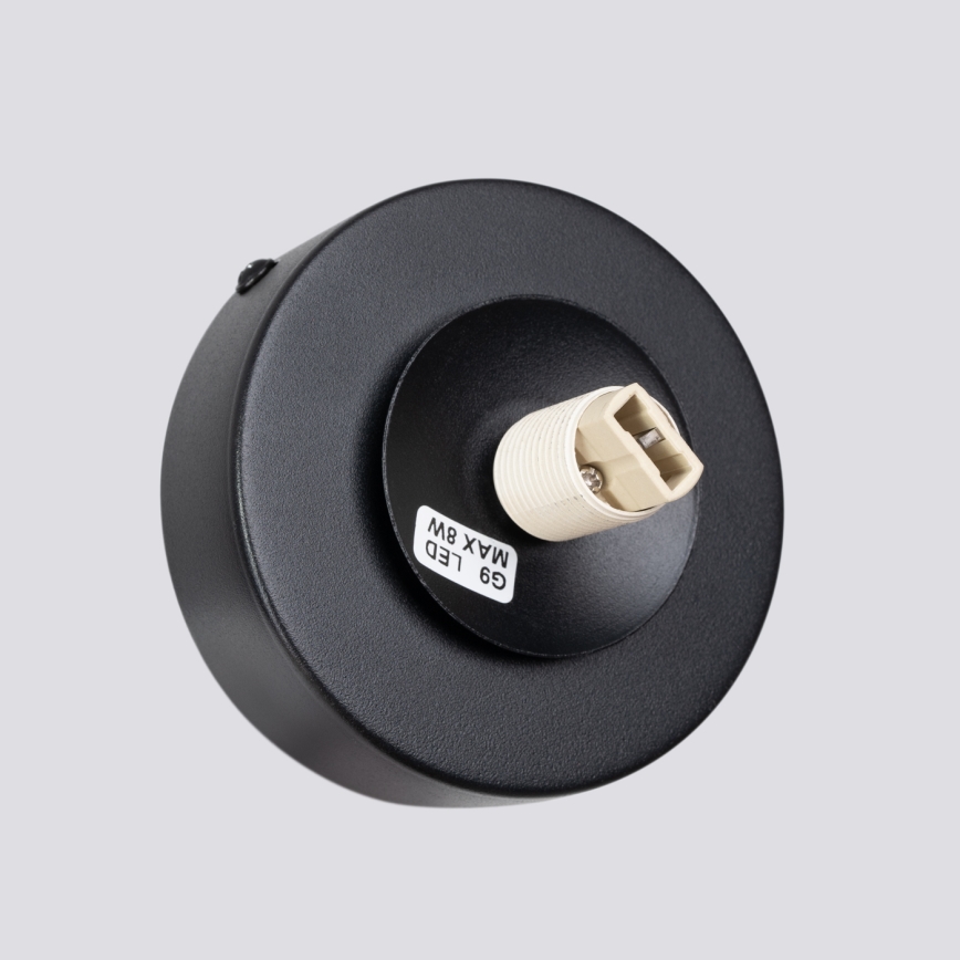 Wall light YOLI 1xG9/8W/230V black