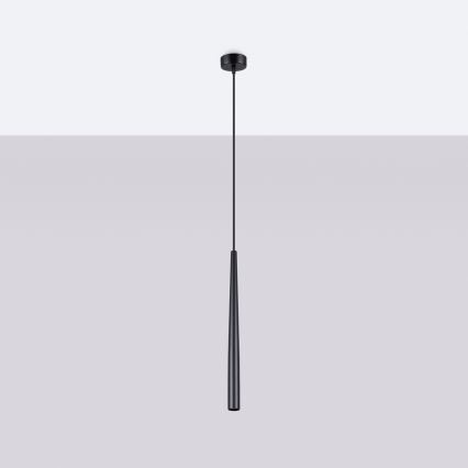 Chandelier on a string BLISS 1xG9/8W/230V black