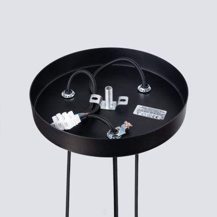 Chandelier on a string BLISS 3xG9/8W/230V black