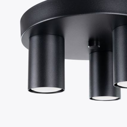Spotlight LAGOS 3xGU10/10W/230V black