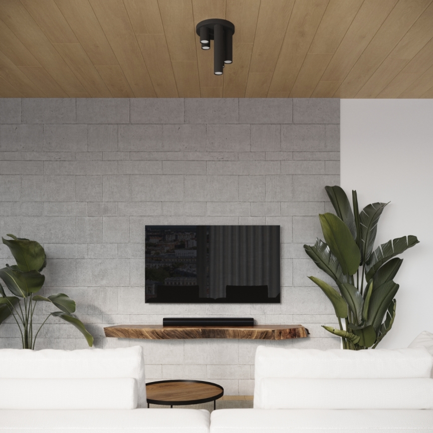 Spotlight LAGOS 5xGU10/10W/230V black