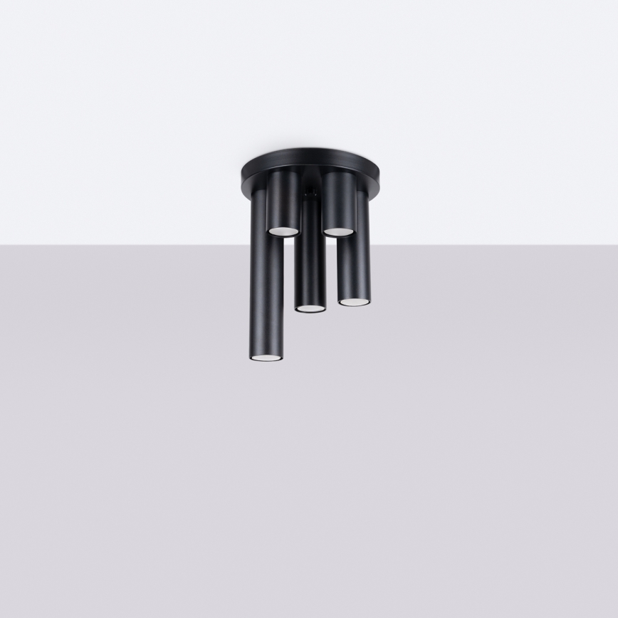 Spotlight LAGOS 5xGU10/10W/230V black