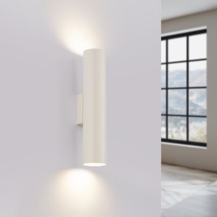 Wall light LAGOS 2xGU10/10W/230V creamy