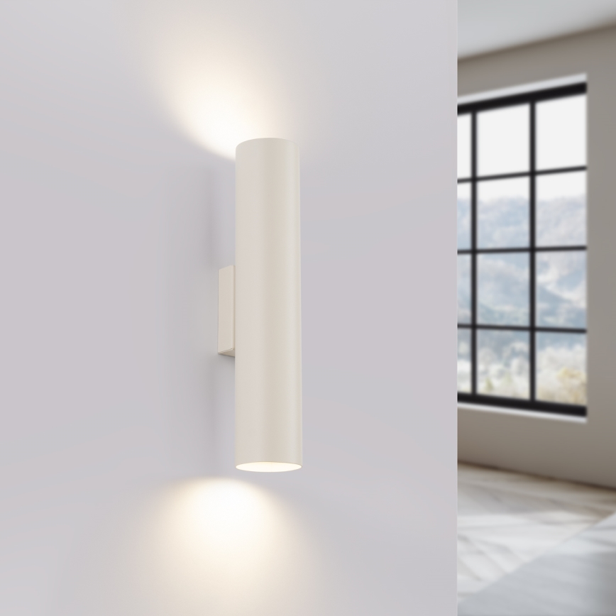 Wall light LAGOS 2xGU10/10W/230V creamy