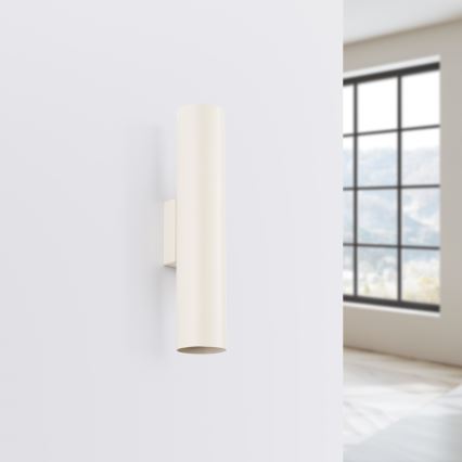 Wall light LAGOS 2xGU10/10W/230V creamy