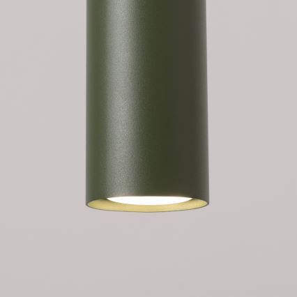 Chandelier on a string LAGOS 1xGU10/10W/230V green