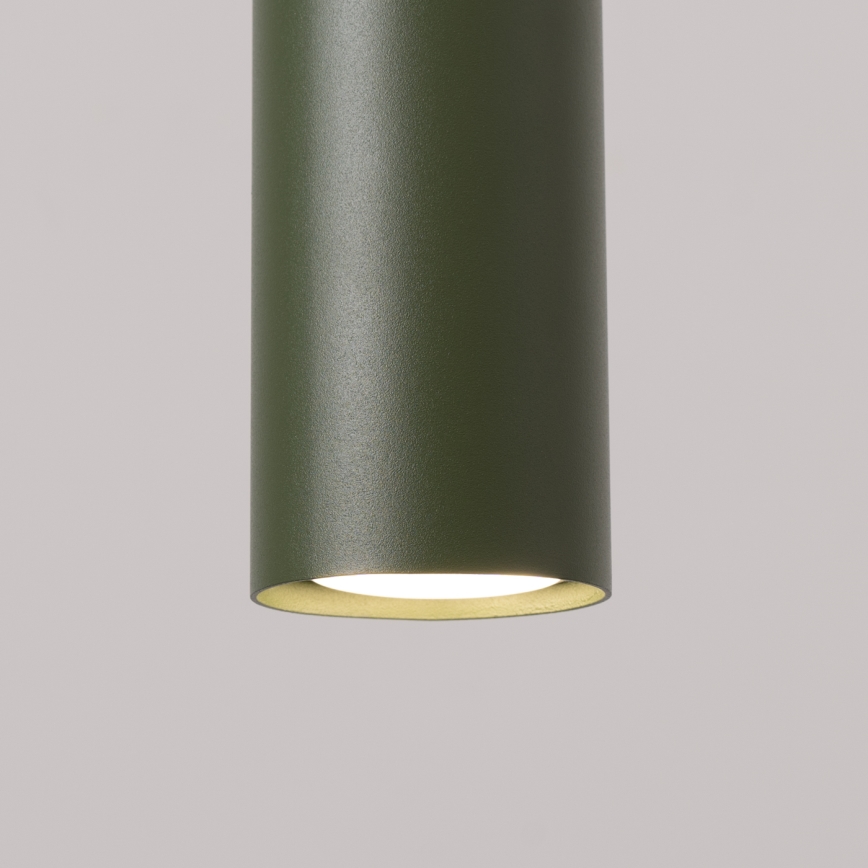 Chandelier on a string LAGOS 1xGU10/10W/230V green