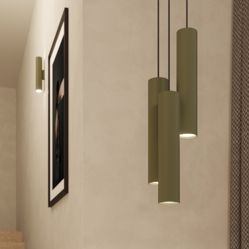 Wall light LAGOS 2xGU10/10W/230V green