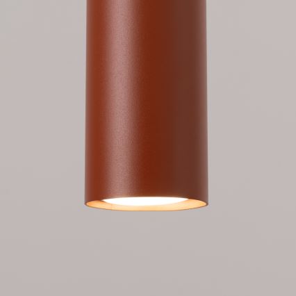 Chandelier on a string LAGOS 1xGU10/10W/230V red