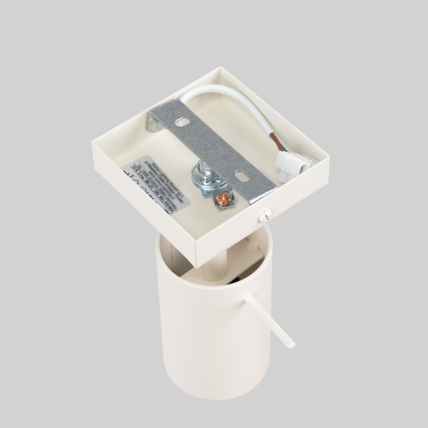 Wall spotlight RING 1xGU10/10W/230V creamy