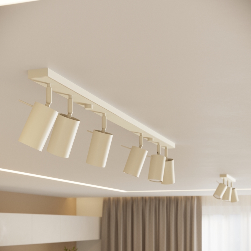 Spotlight RING 3xGU10/10W/230V creamy