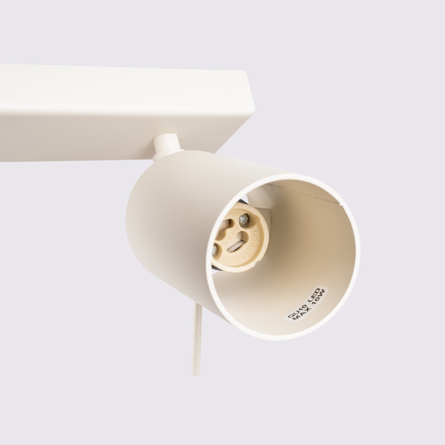 Spotlight RING 3xGU10/10W/230V creamy