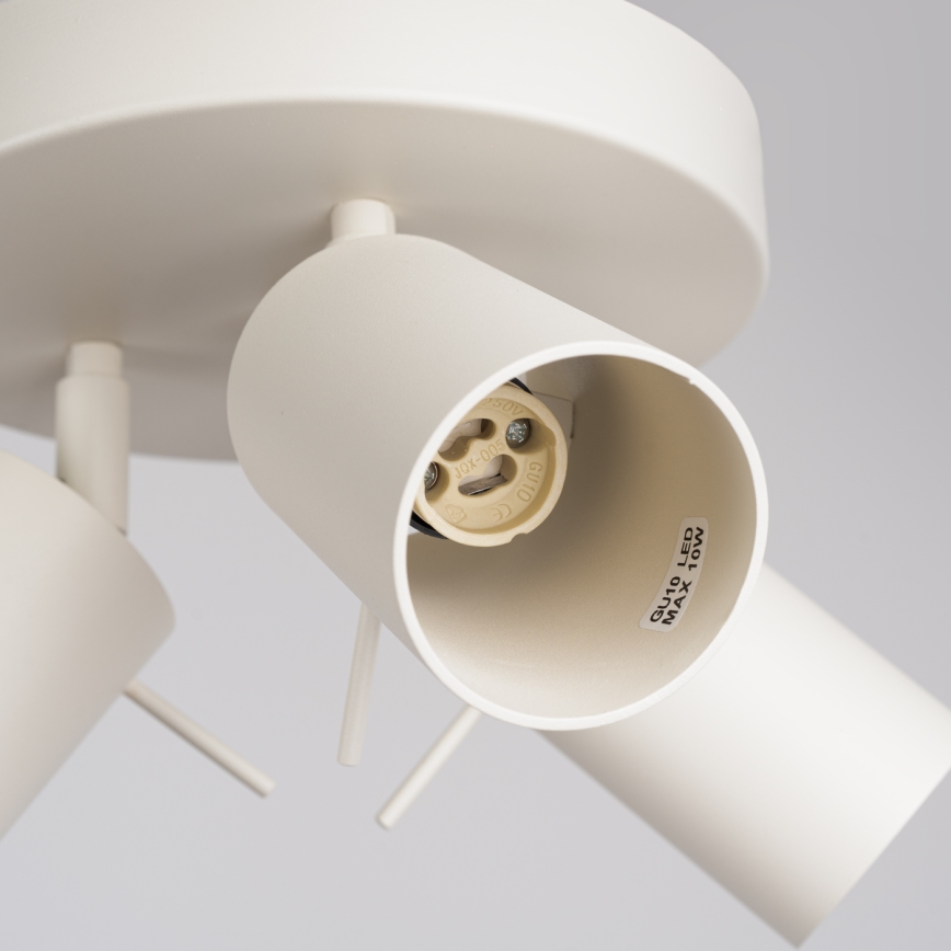 Spotlight RING 3xGU10/10W/230V creamy