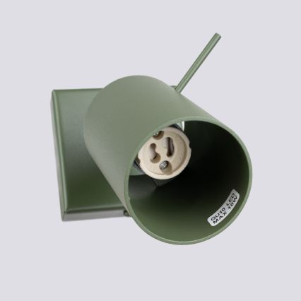 Wall spotlight RING 1xGU10/10W/230V green