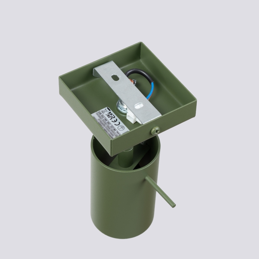 Wall spotlight RING 1xGU10/10W/230V green